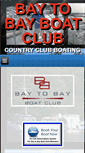 Mobile Screenshot of baytobayboatclub.com